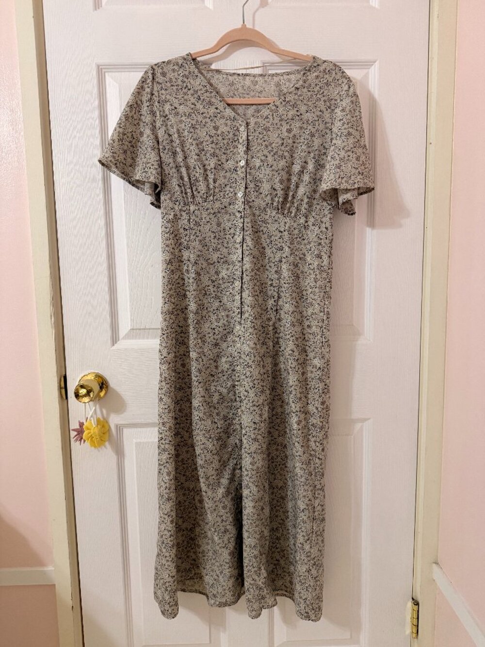 GU Floral Maxi Dress